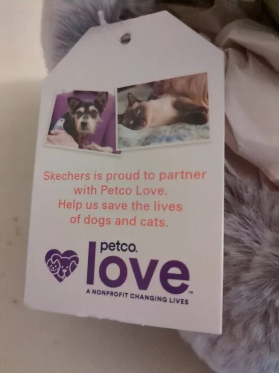 New Bobs from Sketchers Memory Foam Dog Design Slippers - Picture 6 of 6